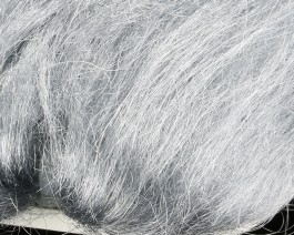 Fine Trilobal Wing Hair, Light Gray